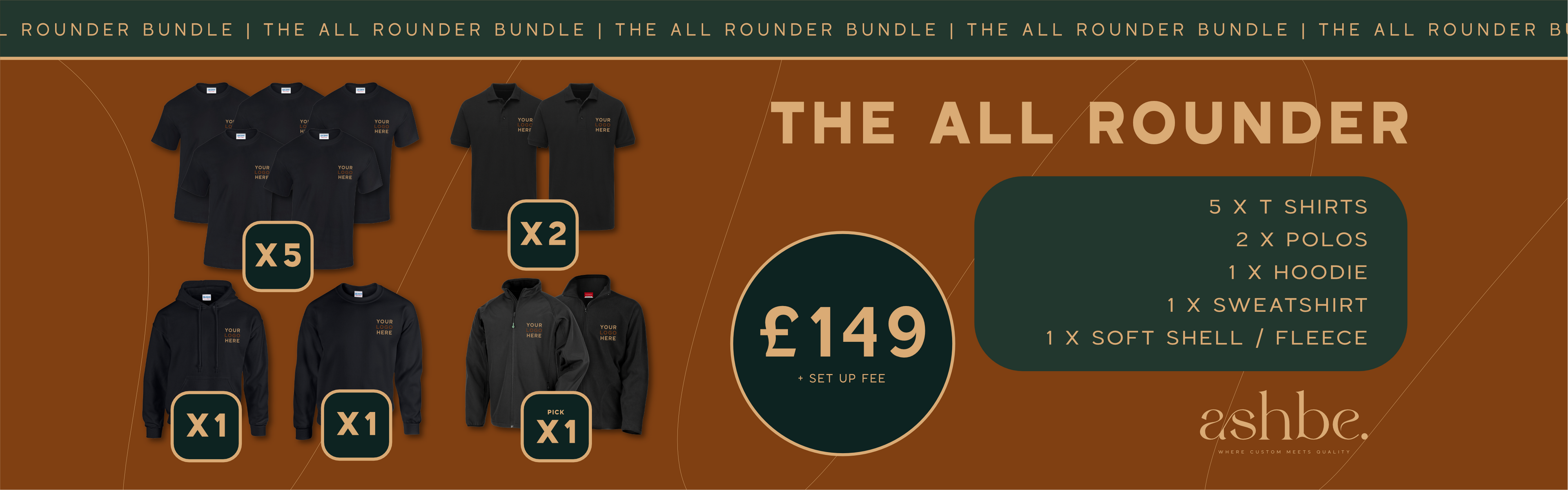 Ashbe Workwear Bundles & Apparel