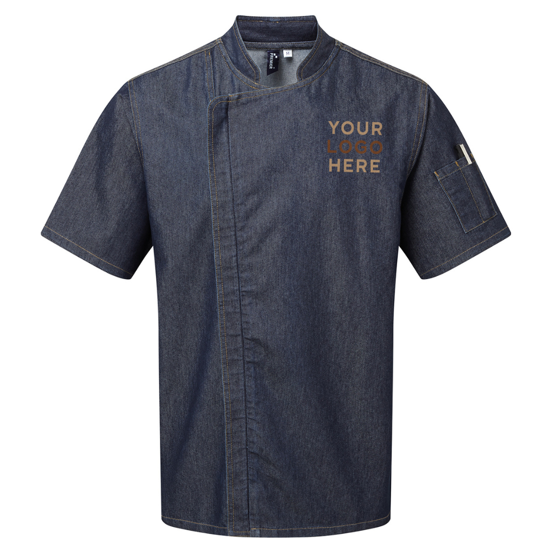 Premier Chefs Zip-Close Short Sleeve Jacket