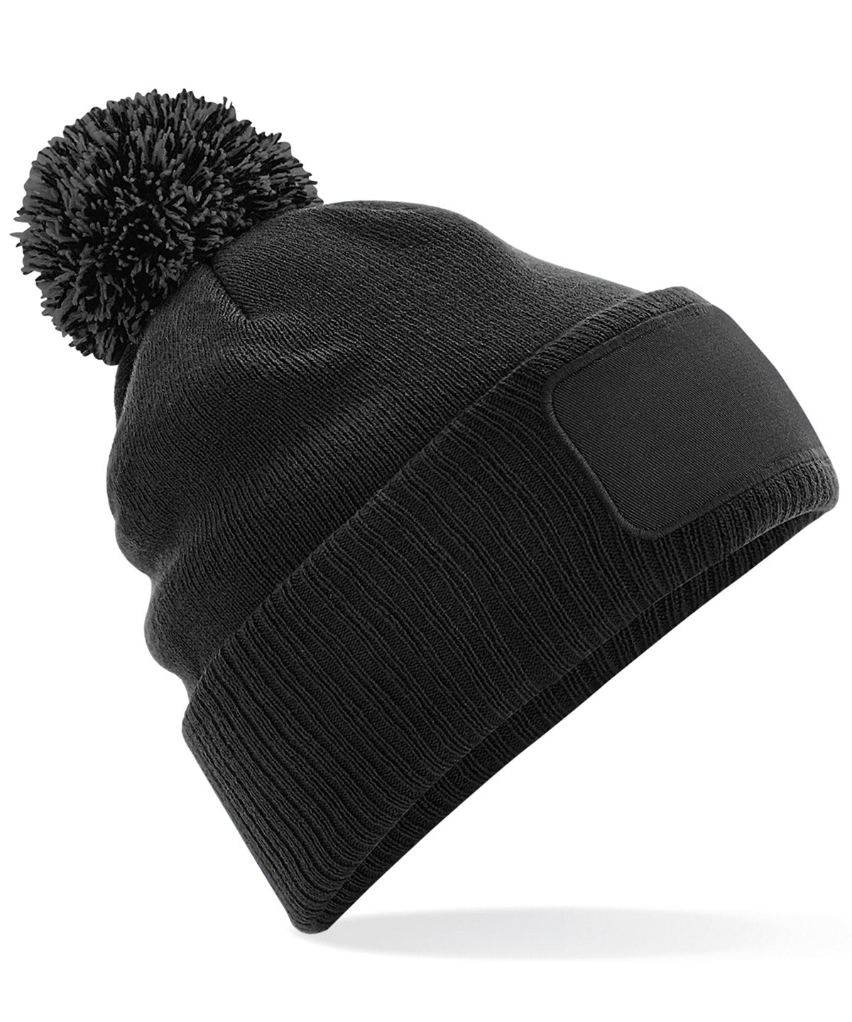 Beechfield Snowstar® Patch Beanie | Ashbe