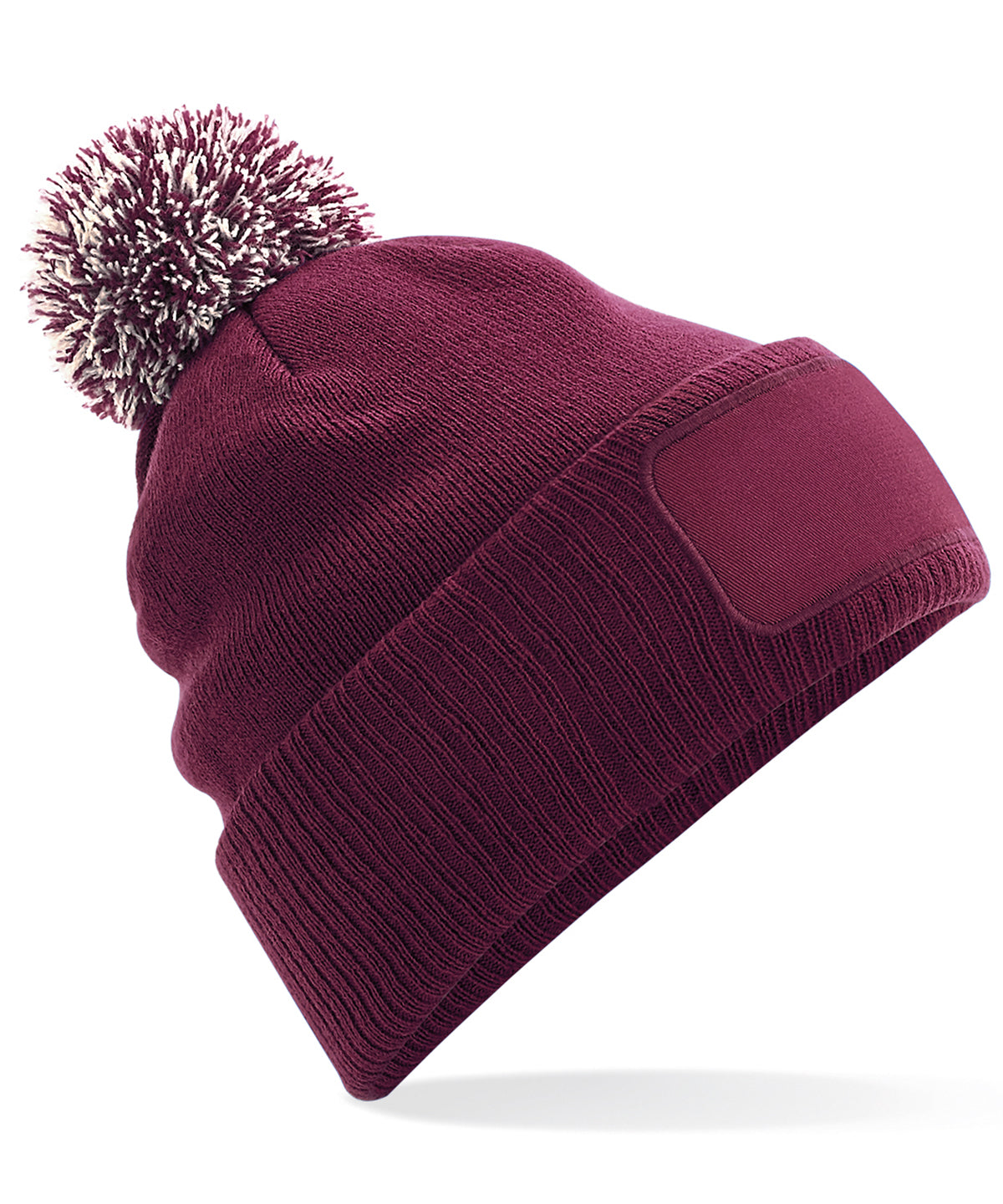 Beechfield Snowstar® Patch Beanie | Ashbe