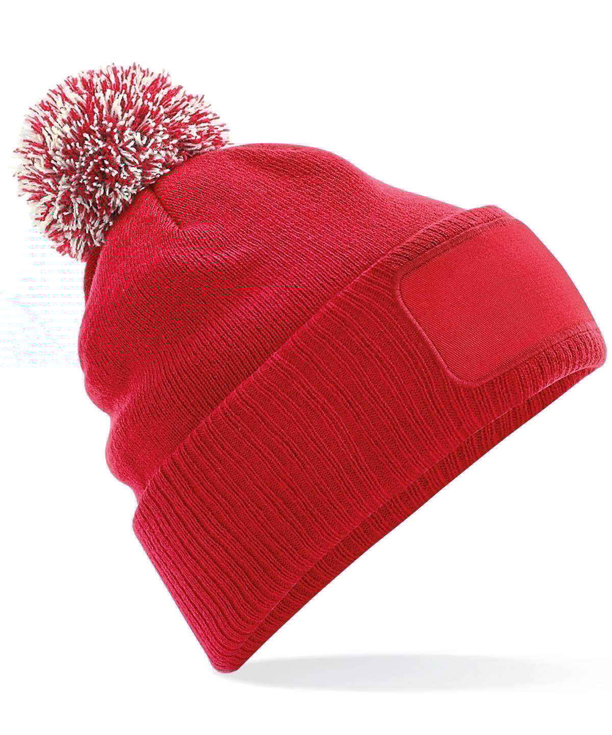 Beechfield Snowstar® Patch Beanie | Ashbe