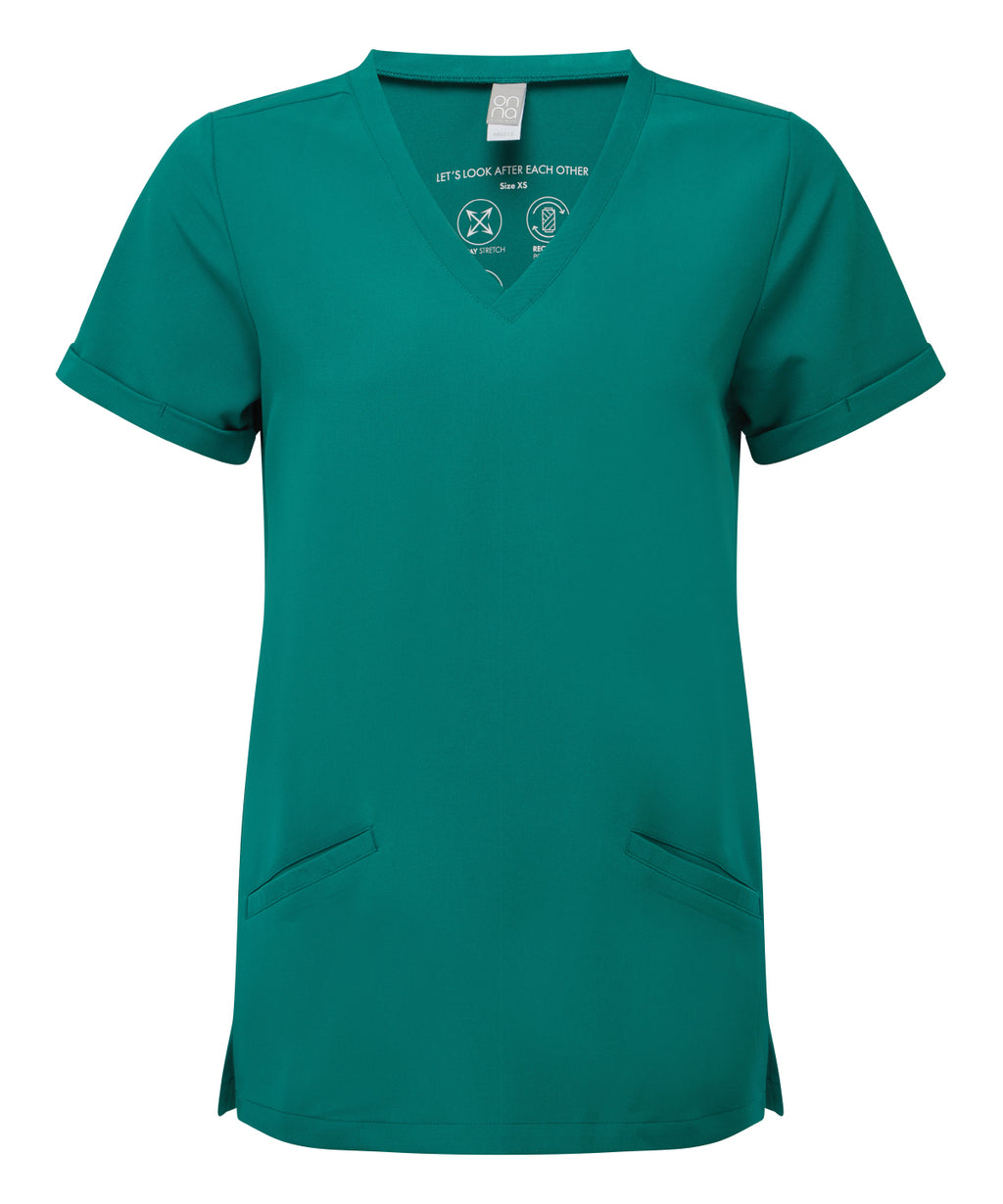 Women’s 'Invincible' Onna-stretch Tunic / Scrub Top