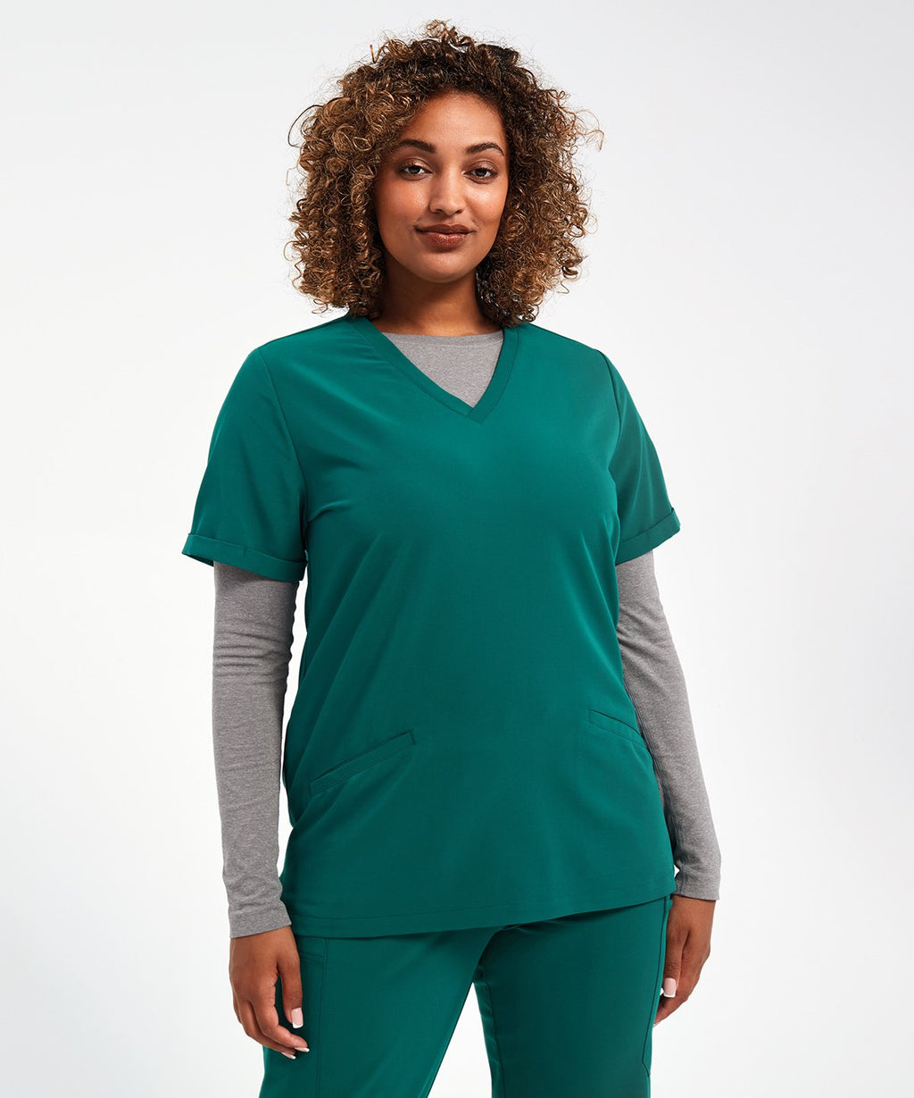 Women’s 'Invincible' Onna-stretch Tunic / Scrub Top