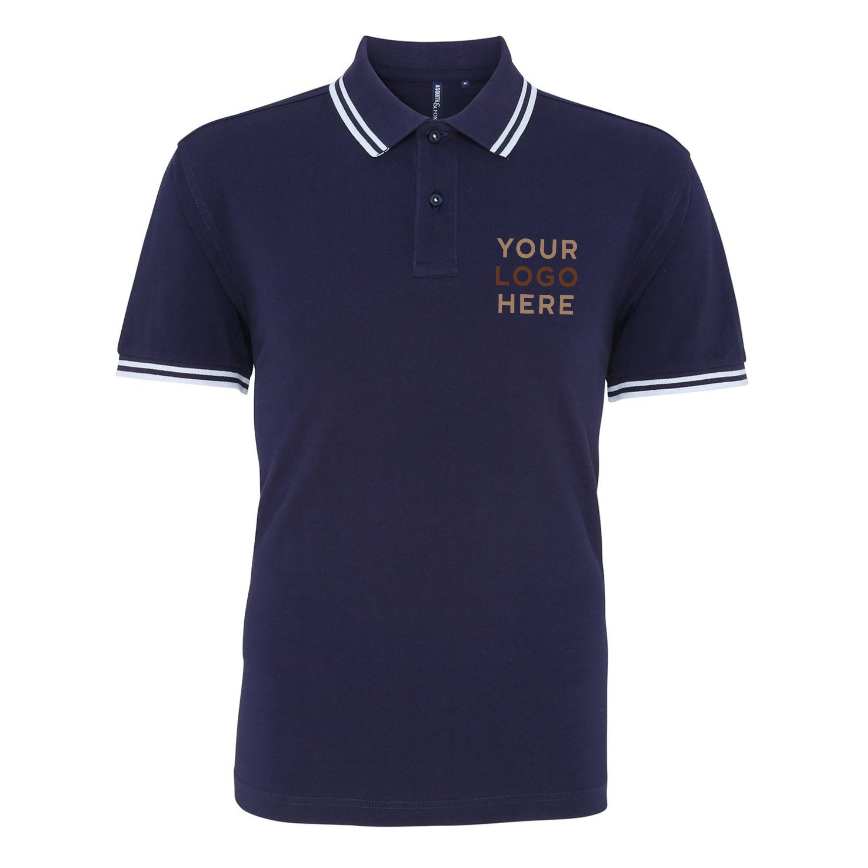 Men's Classic Fit Tipped Polo