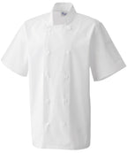 Premier Short Sleeve Chefs Jacket