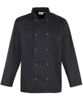 Premier Studded Long Sleeve Chefs Jacket