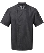 Premier Chefs Zip-Close Short Sleeve Jacket
