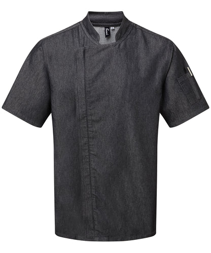 Premier Chefs Zip-Close Short Sleeve Jacket