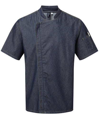 Premier Chefs Zip-Close Short Sleeve Jacket